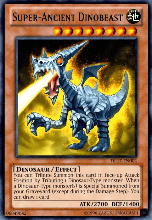 Super-Ancient Dinobeast (Purple) [DL17-EN004] Rare - for just $0.35! 
