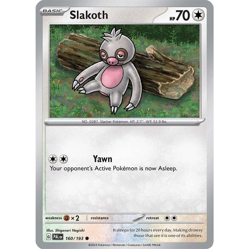 Slakoth (160/193) [Scarlet & Violet: Paldea Evolved] - Just $0.04! Shop now at Retro Gaming of Denver