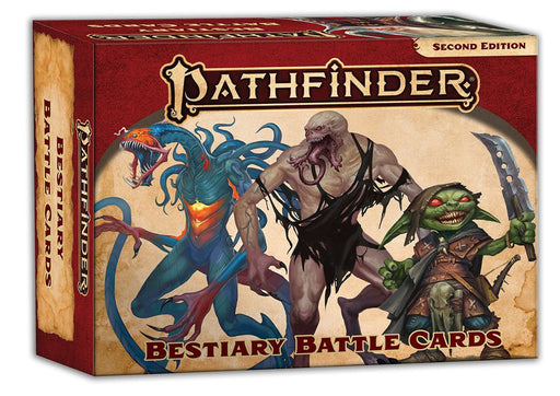 Pathfinder - Bestiary 1 Battle Cards 2nd Edition - for just $39.99! 