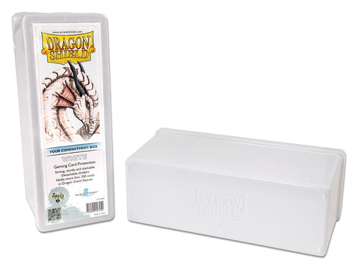 Dragon Shield: Four-Compartment Deck Box - White - Just $0! Shop now at Retro Gaming of Denver