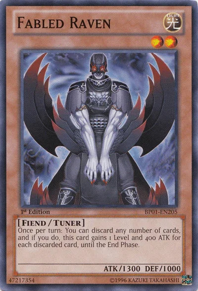 Fabled Raven [BP01-EN205] Common - for just $0.10! 