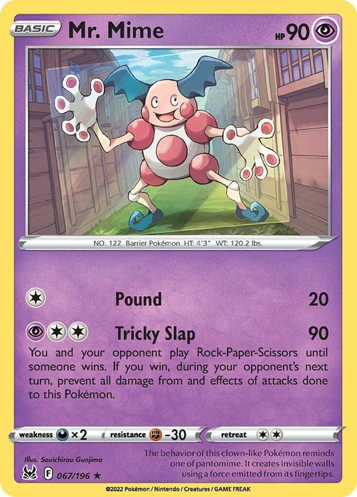 Mr. Mime (067/196) [Sword & Shield: Lost Origin] - for just $0.10! 