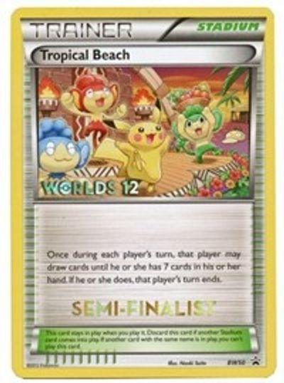 Tropical Beach (BW50) (Semi Finalist) [Black & White: Black Star Promos] - for just $800! 