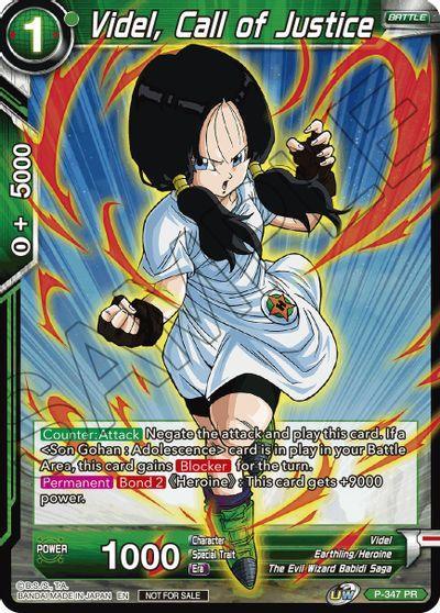 Videl, Call of Justice (P-347) [Tournament Promotion Cards] - for just $0.65! 