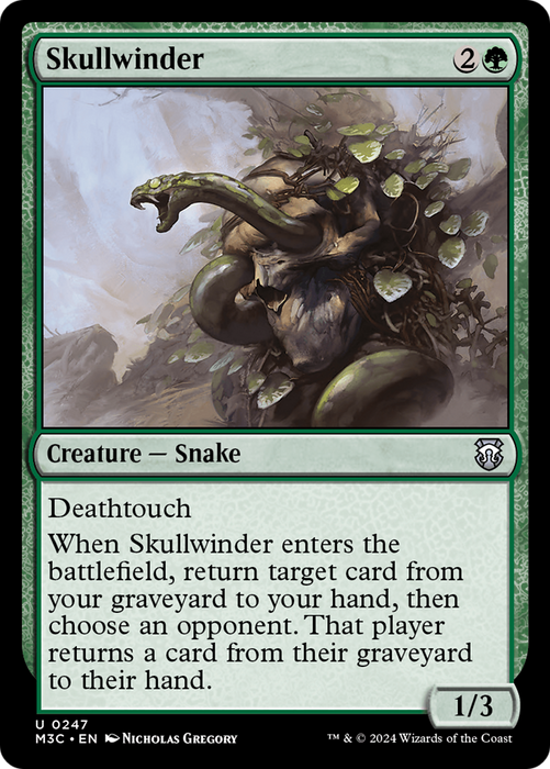 Skullwinder (M3C-247) - Modern Horizons 3 Commander - for just $0.06! 