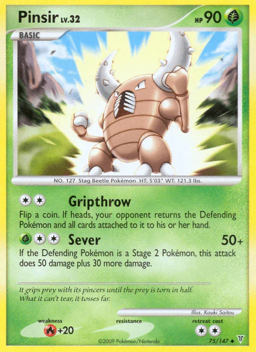 Pinsir (75/147) [Platinum: Supreme Victors] - for just $0.30! 
