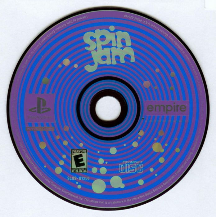 Spin Jam – PlayStation 1 (PS1) - for just $4.99! 
