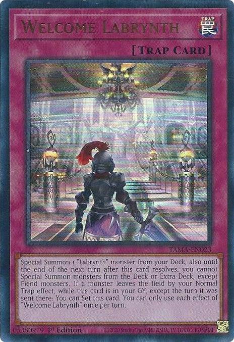 Welcome Labrynth [TAMA-EN023] Ultra Rare - for just $2.85! 
