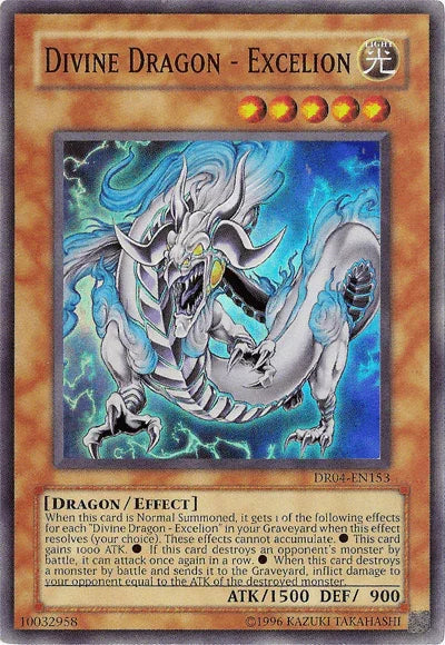 Divine Dragon - Excelion [DR04-EN153] Super Rare - for just $1.15! 