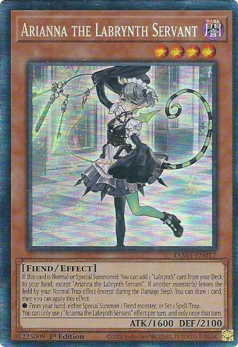 Arianna the Labrynth Servant [TAMA-EN017] Collector's Rare - for just $14.65! 