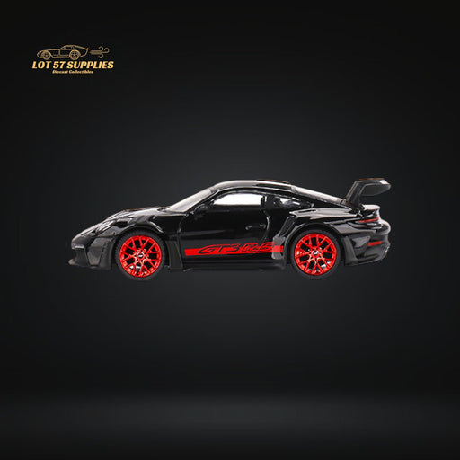 Mini-GT Porsche 911 992 GT3 RS Black with Pyro Red #681 1:64 MGT00681 - Just $18.99! Shop now at Retro Gaming of Denver