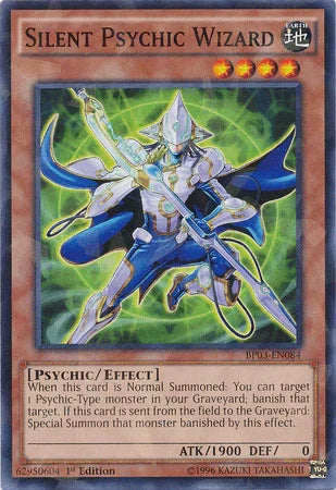Silent Psychic Wizard [BP03-EN084] Shatterfoil Rare - for just $0.10! 