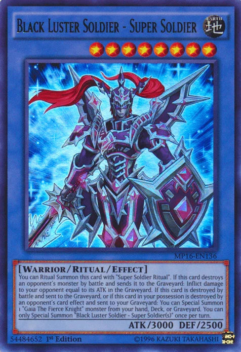 Black Luster Soldier - Super Soldier [MP16-EN136] Ultra Rare - for just $2.80! 