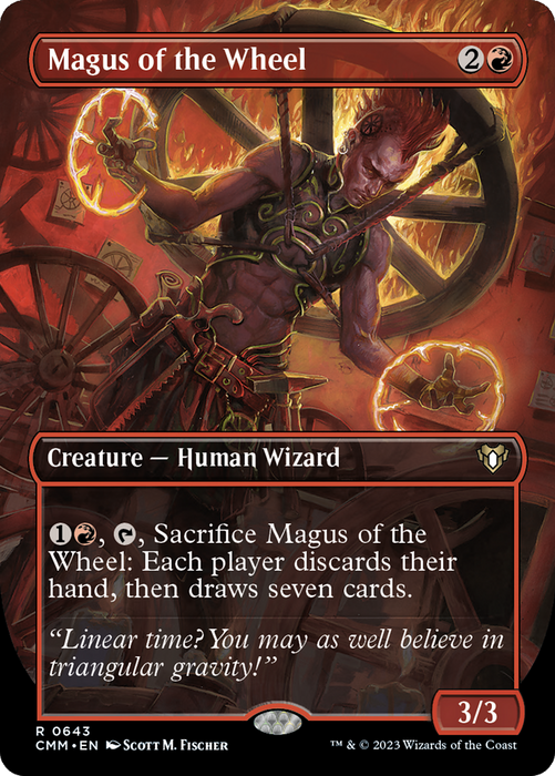 Magus of the Wheel (CMM-643) - Commander Masters (Borderless) - for just $0.74! 