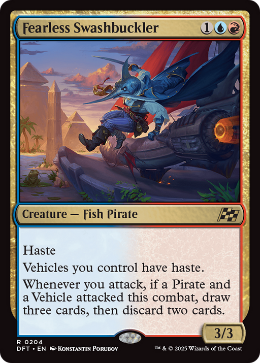 Fearless Swashbuckler (DFT-204) - Aetherdrift - for just $0.08! 
