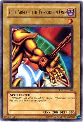 Left Arm of the Forbidden One [RP01-EN020] Rare - for just $2.80! 