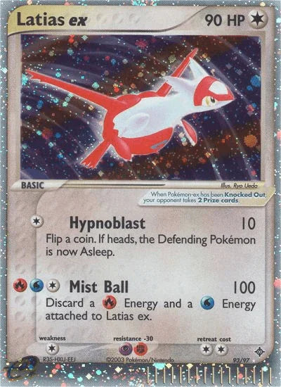Latias ex (93/97) [EX: Dragon] - for just $70.80! 