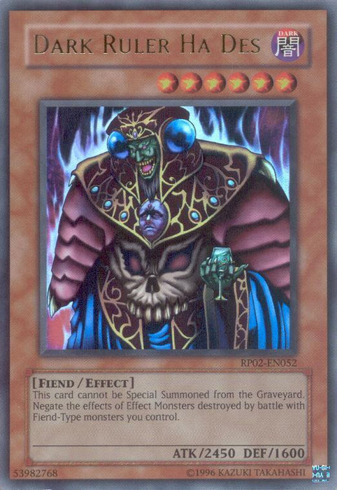 Dark Ruler Ha Des [RP02-EN052] Ultra Rare - for just $0.75! 