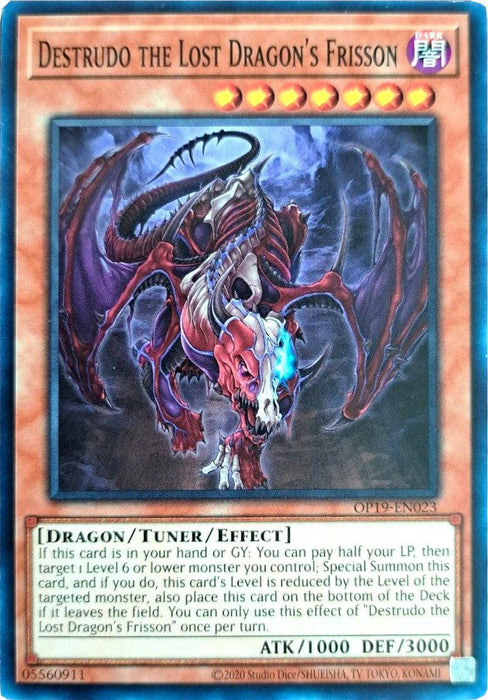 Destrudo the Lost Dragon's Frisson [OP19-EN023] Common - for just $0.20! 