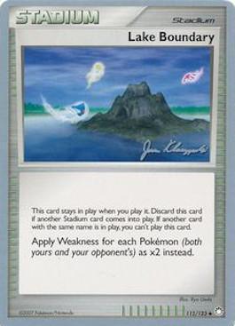 Lake Boundary (112/123) (Psychic Lock - Jason Klaczynski) [World Championships 2008] - for just $1.55! 