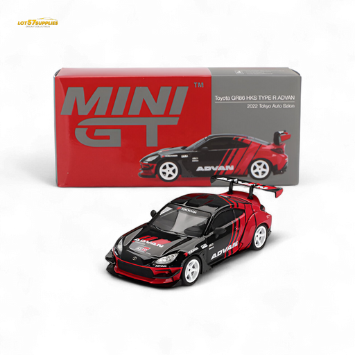 Mini-GT Toyota GR86 HKS ADVAN 1:64 - for just $19.99! 
