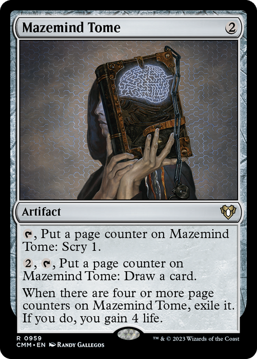 Mazemind Tome (CMM-959) - Commander Masters - for just $0.08! 