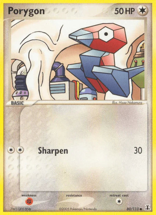 Porygon (80/113) [EX: Delta Species] - for just $0.30! 