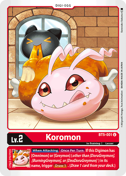 Koromon [BT5-001] [Battle of Omni] - Just $0.09! Shop now at Retro Gaming of Denver