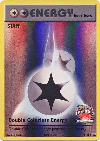 Double Colorless Energy (90/108) (NA Championship Promo Staff) [XY: Evolutions] - for just $56! 