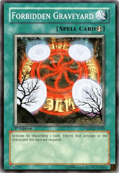 Forbidden Graveyard [TSHD-EN060] Common - for just $0.10! 