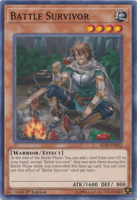 Battle Survivor [IGAS-EN032] Common - for just $0.10! 