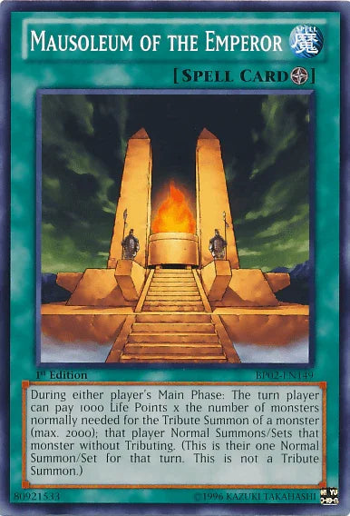Mausoleum of the Emperor [BP02-EN149] Mosaic Rare - for just $0.35! 