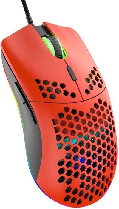 Gaming Mice Mouse 6400 DPI USB RGB Flowing Backlit Light Wired PC Laptop PS4 PS5 Random Color - for just $73.80! 
