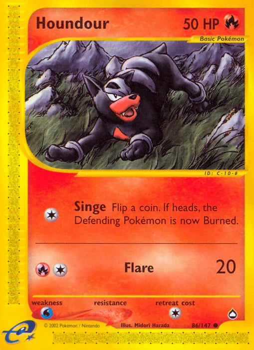 Houndour (86/147) [Aquapolis] - for just $1.95! 