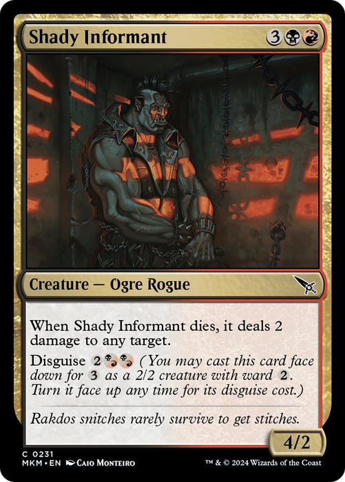Shady Informant (MKM-231) - Murders at Karlov Manor - for just $0.01! 