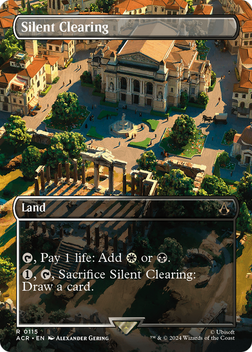 Silent Clearing (ACR-115) - Assassin's Creed (Borderless) - for just $2.03! 