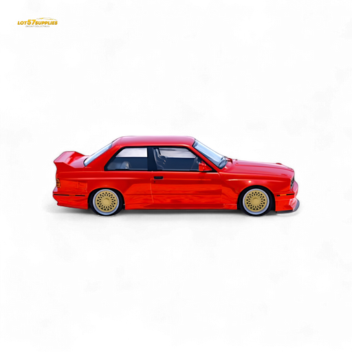 DCM BMW M3 E30 in Red - Gold Wheels 1:64 - for just $31.99! 