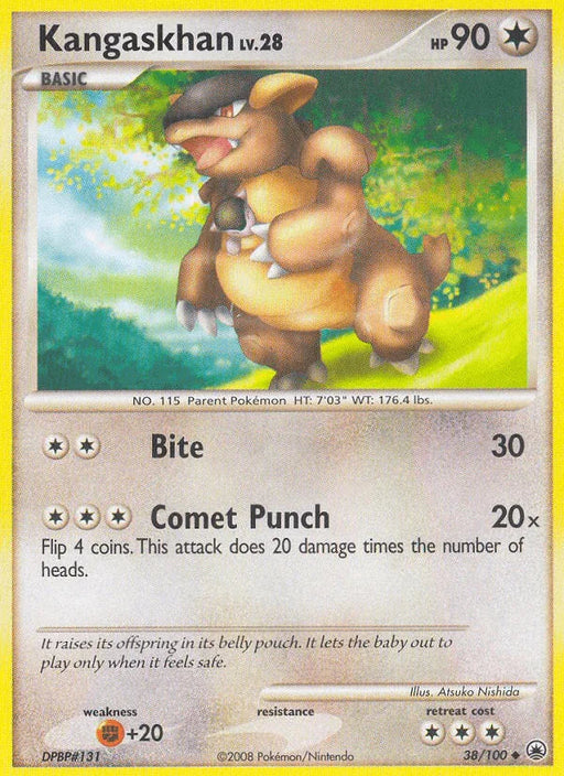 Kangaskhan (38/100) [Diamond & Pearl: Majestic Dawn] - for just $0.30! 