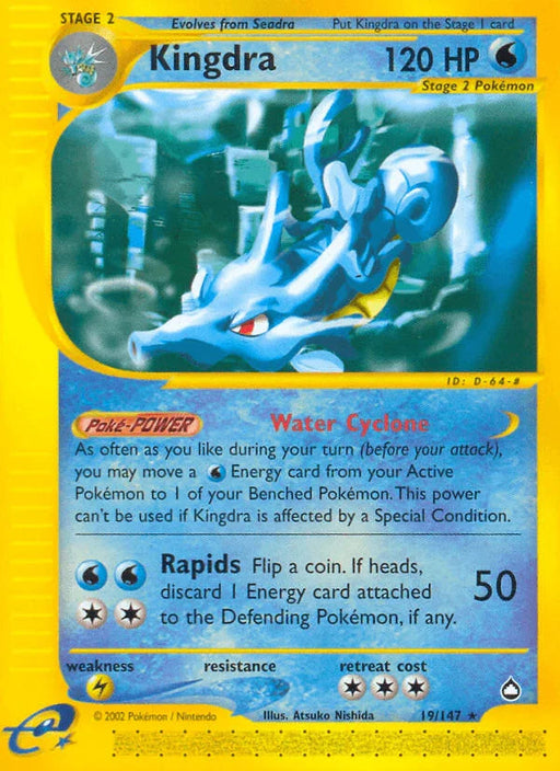 Kingdra (19/147) [Aquapolis] - for just $7! 