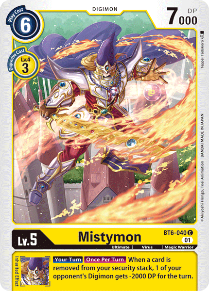 Mistymon [BT6-040] [Double Diamond] - Just $0.09! Shop now at Retro Gaming of Denver