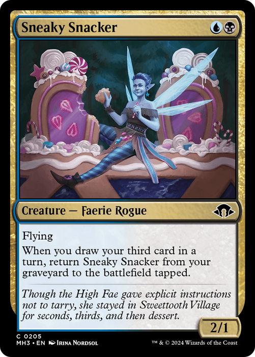 Sneaky Snacker (MH3-205) - Modern Horizons 3 - for just $0.09! 