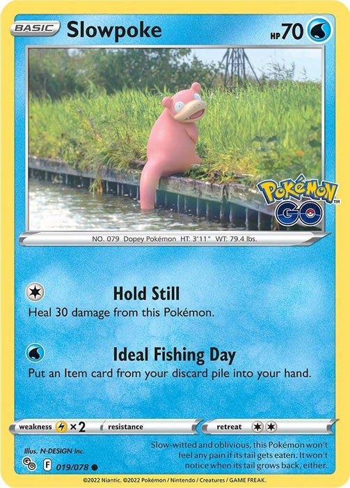 Slowpoke (019/078) [Pokémon GO] - for just $0.10! 