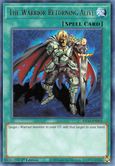 The Warrior Returning Alive [KICO-EN052] Rare - for just $0.15! 