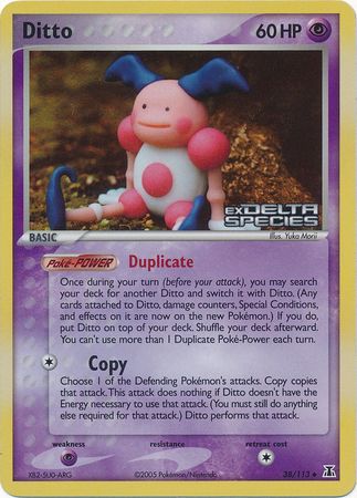 Ditto (38/113) (Stamped) [EX: Delta Species] - Just $12.50! Shop now at Retro Gaming of Denver