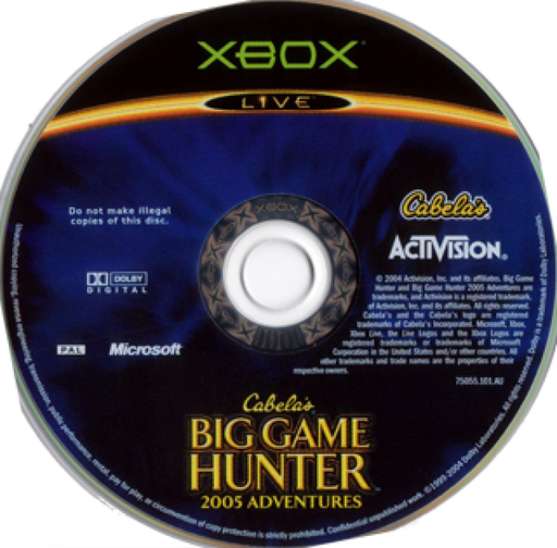 Cabela's Big Game Hunter: 2005 Adventures – Xbox (XBOX) - for just $7.99! 