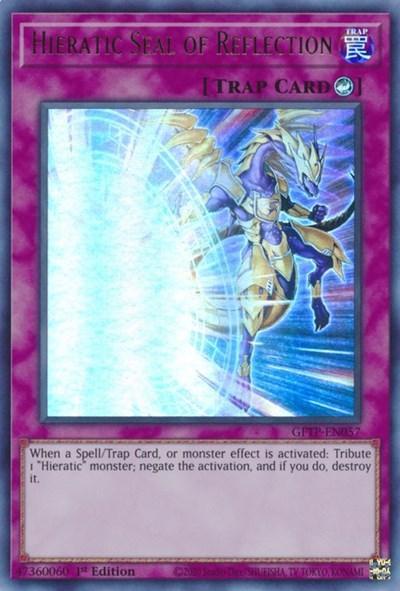 Hieratic Seal of Reflection [GFTP-EN057] Ultra Rare - for just $0.10! 