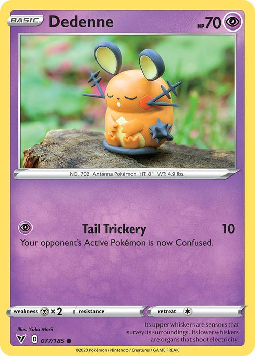 Dedenne (077/185) [Sword & Shield: Vivid Voltage] - for just $0.15! 
