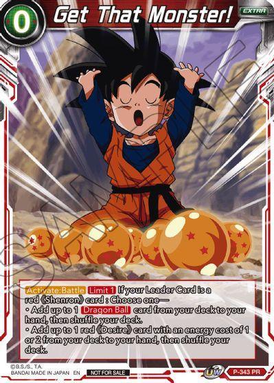 Get That Monster! (P-343) [Tournament Promotion Cards] - for just $1.20! 
