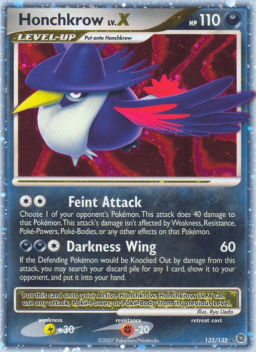 Honchkrow LV.X (132/132) [Diamond & Pearl: Secret Wonders] - for just $16.95! 