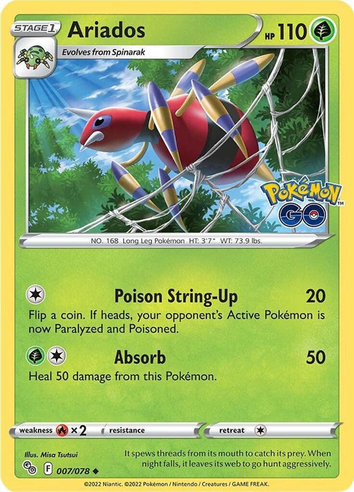 Ariados (007/078) [Pokémon GO] - for just $0.10! 